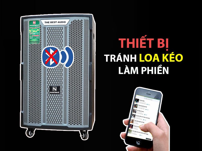 Thiết bị phá sóng Bluetooth karaoke mini cầm tay