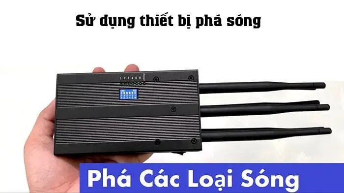 Thiết bị phần cứng chuyên dụng có khả năng gây nhiễu sóng bluetooth loa kẹo kéo