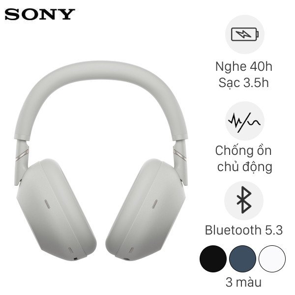 Thiết kế tai nghe chụp tai Sony WH-1000XM6
