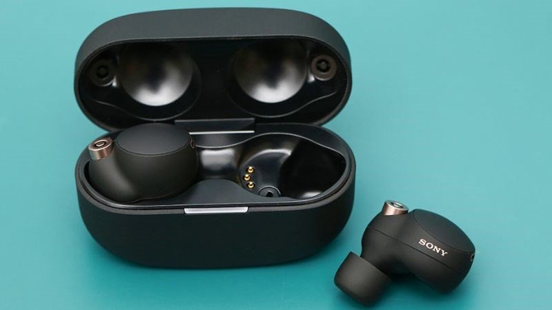 Thiết kế tai nghe Sony Bluetooth hiện đại