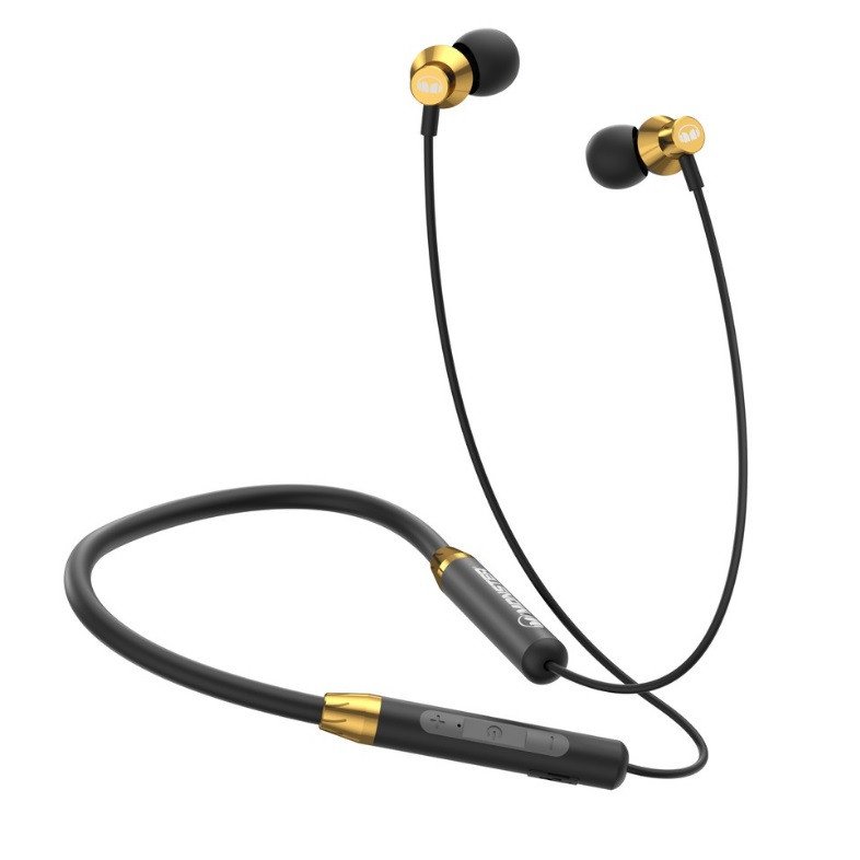 Thiết kế vòng cổ tiện lợi của tai nghe bluetooth Monster iSport Solitaire Plus khi đeo