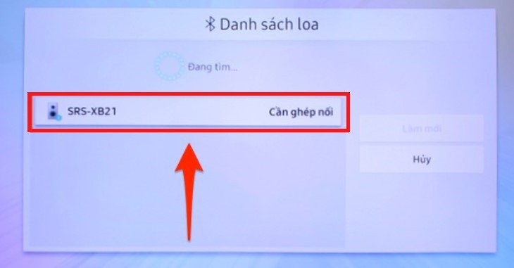 Thực hiện ghép nối thiết bị âm thanh