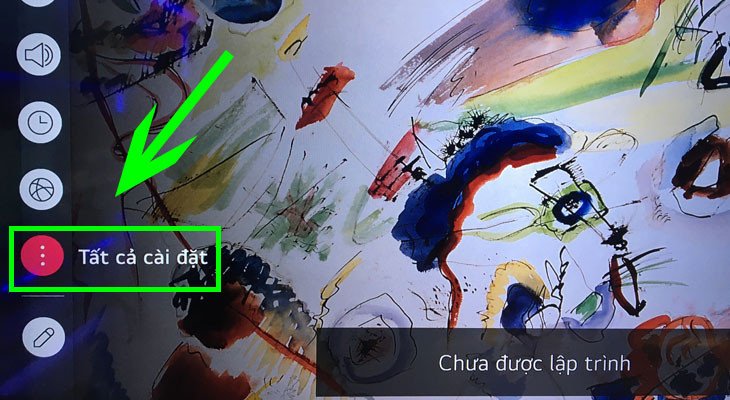 Tiếp tục chọn mục Tất cả cài đặt để mở các tùy chọn nâng cao hơn