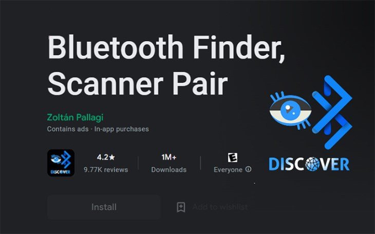 Ứng dụng Bluetooth Finder &amp; Scanner Pair giúp định vị tai nghe Bluetooth nhanh chóng