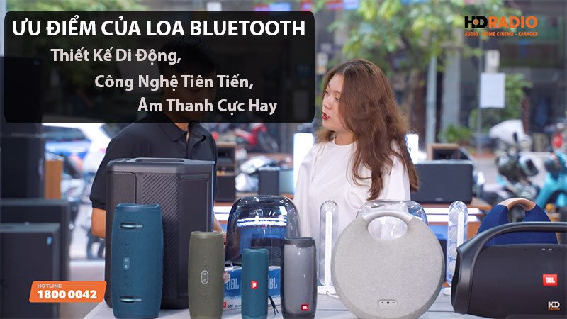 Ưu điểm của loa Bluetooth chính hãng