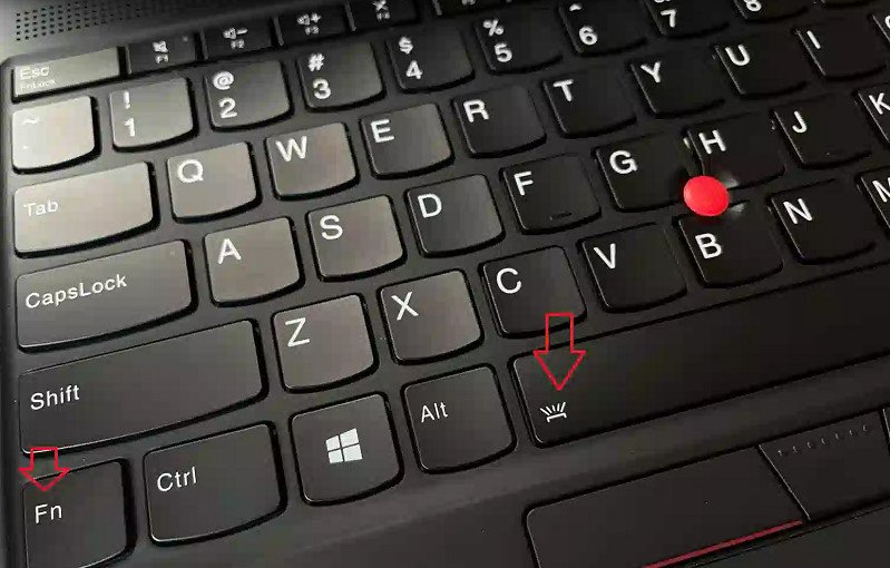 Cách mở đèn bàn phím laptop Lenovo Thinkpad hiệu quả