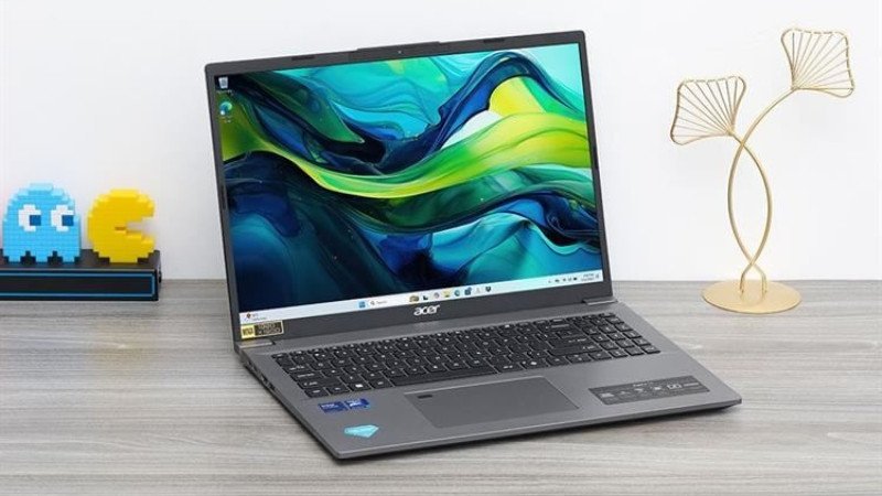 Acer Aspire 16 AI A16 71M 59L5 Ultra 5 125H, máy tính xách tay tích hợp AI với giá dưới 20 triệu.