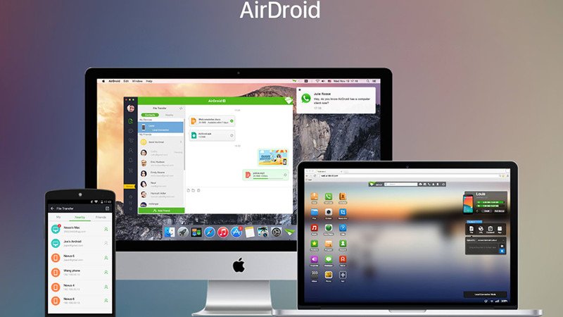 AirDroid giúp chuyển video từ điện thoại Android/iOS sang laptop Windows/macOS