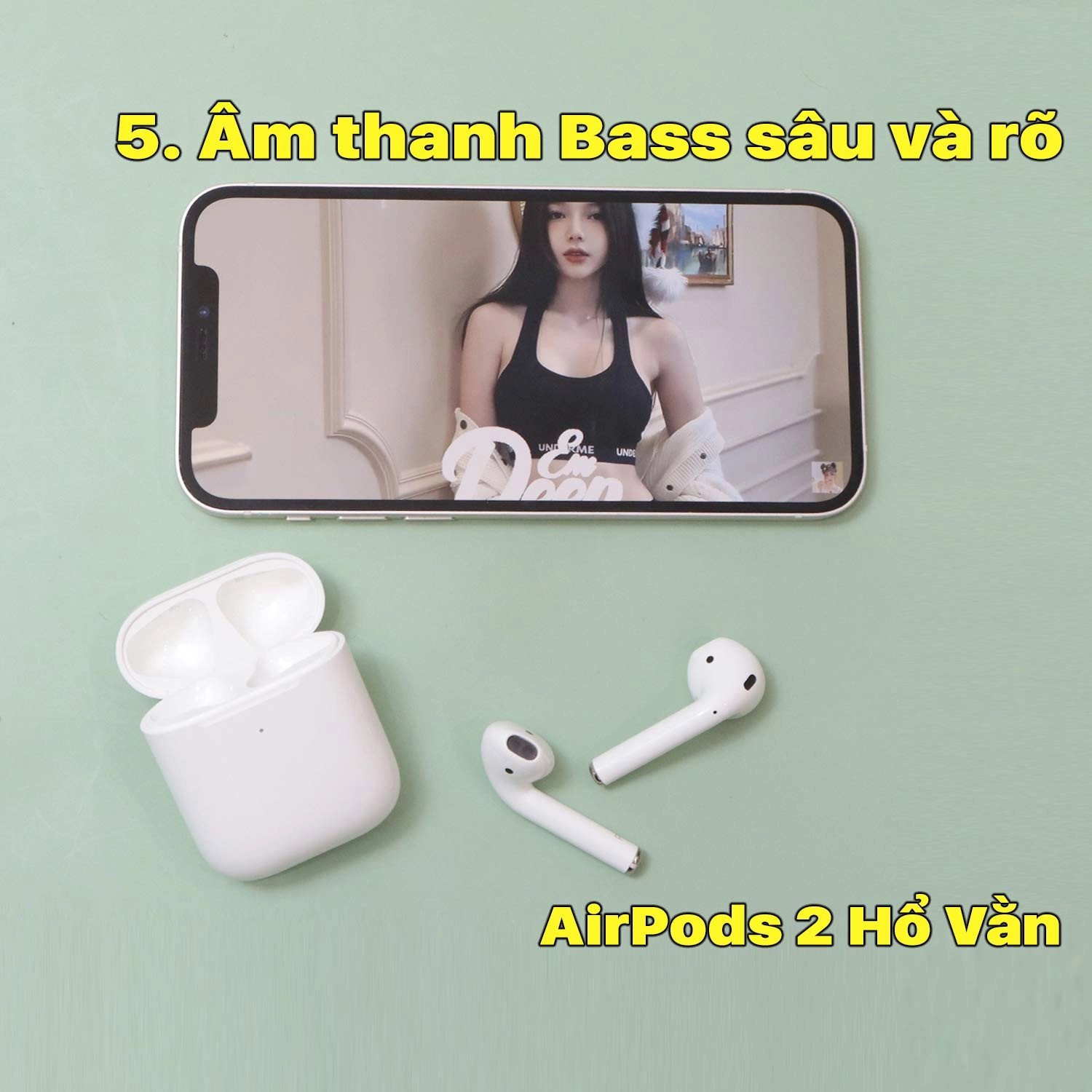 Âm thanh Bass sâu và rõ của tai nghe Hổ Vằn