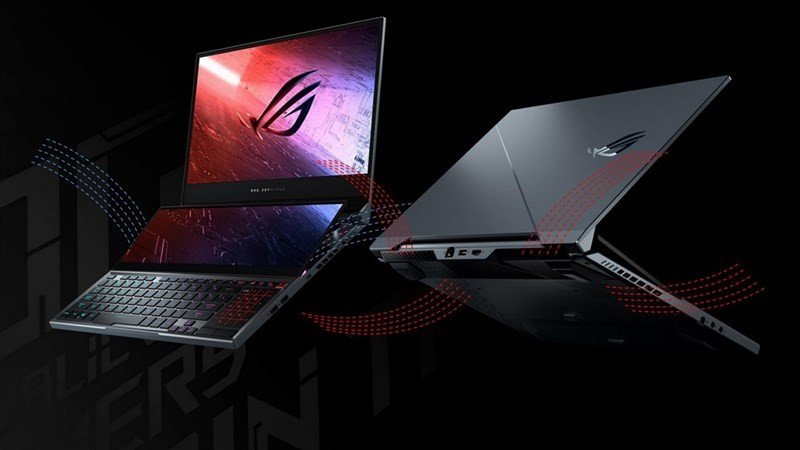 Asus ROG Zephyrus Duo 16 với thiết kế màn hình kép độc đáo, mang lại trải nghiệm gaming mới lạ
