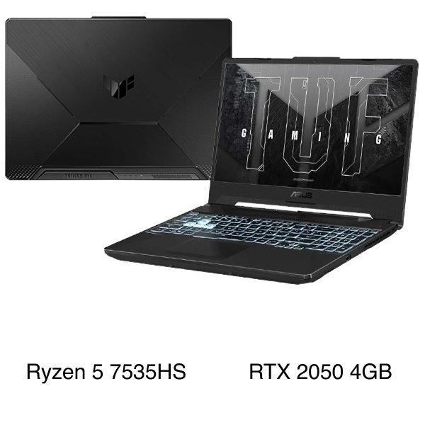 Asus TUF Gaming A15 FA506NF R5 7535HS cho trải nghiệm học tập và chơi game