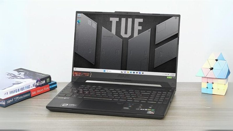 Asus TUF Gaming A15 FA507NVR với GPU NVIDIA RTX 4060 và màn hình tần số quét cao