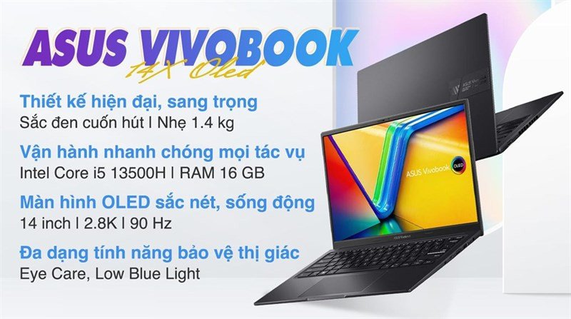 Asus Vivobook 14X OLED với màn hình sắc nét, lý tưởng cho thiết kế mạch điện