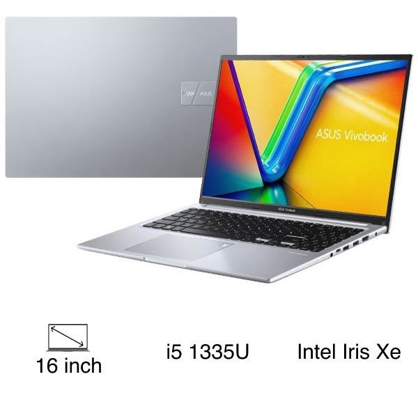 Asus Vivobook 16 X1605VA i5 (MB360W) hiệu năng mạnh mẽ với màn hình rộng