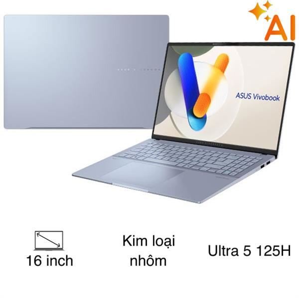 Asus Vivobook S 16 OLED S5606MA Ultra 5 125H với màn hình OLED sắc nét