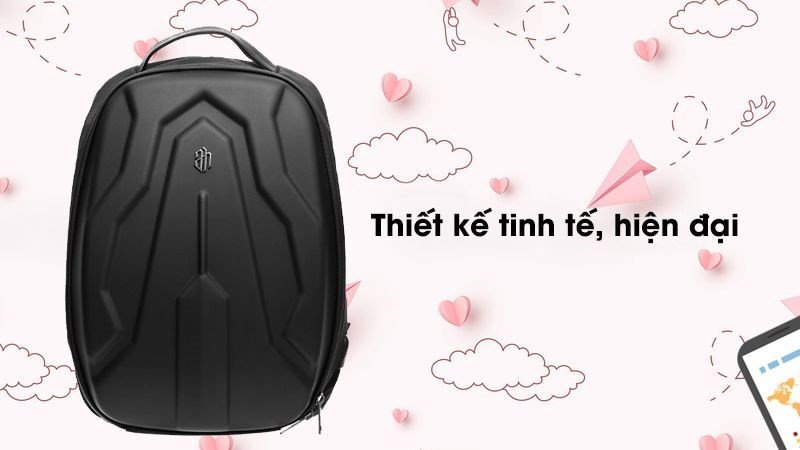 Balo Arctic Hunter với vẻ ngoài hiện đại và khả năng chống nước