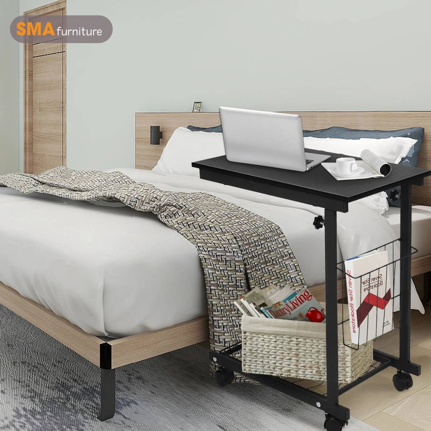 Bàn kê laptop trên giường giúp tản nhiệt hiệu quả cho máy tính