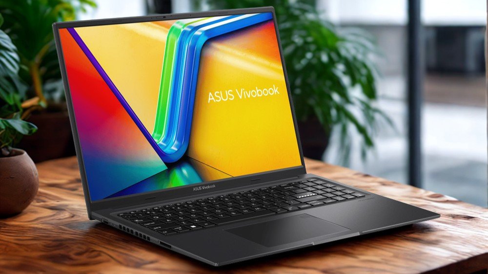 Bàn phím có đèn nền và touchpad rộng rãi trên máy tính xách tay ASUS Vivobook 16X K3605VC-RP491W cho trải nghiệm gõ phím thoải mái.