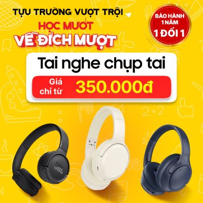 Banner phụ kiện tai nghe