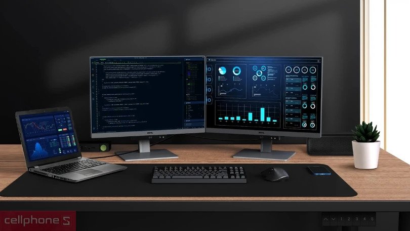 bảo quản thiết lập màn hình đôi laptop