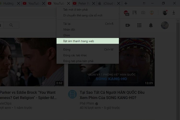 Bật âm thanh trang web trên trình duyệt để khắc phục lỗi âm thanh Win 10