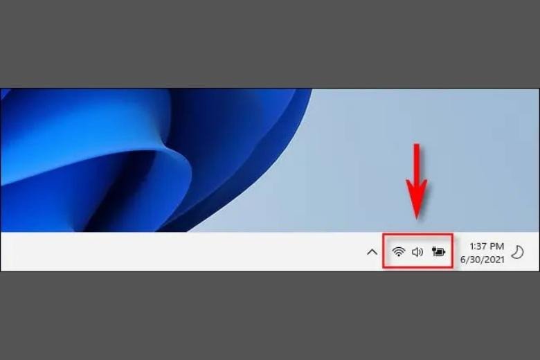 Bật Bluetooth qua Quick Settings trên Windows 11