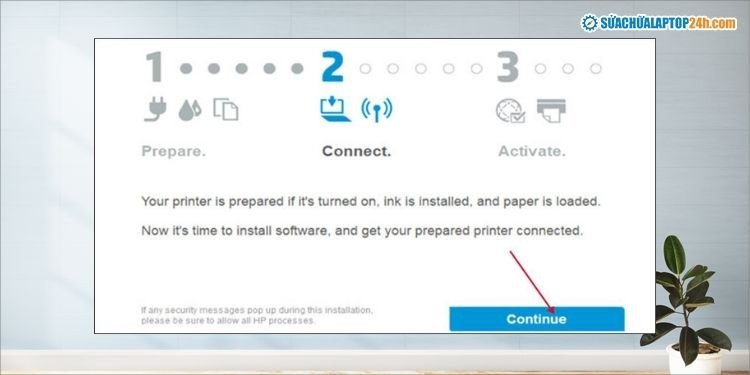 Bắt đầu thiết lập