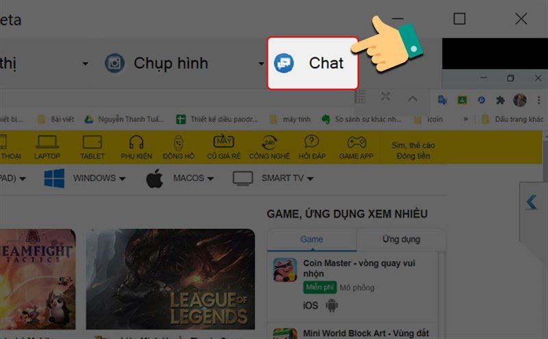 Bật khung chat trong UltraViewer để giao tiếp với đối tác