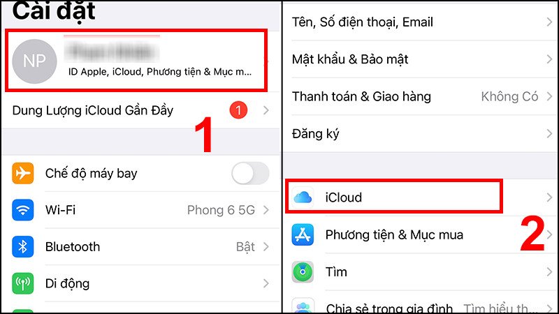 Bật tính năng Ảnh iCloud trên iPhone để đồng bộ