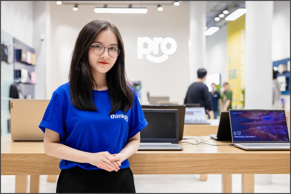 Biểu tượng của ThinkPro, cửa hàng uy tín cung cấp laptop cho giáo viên