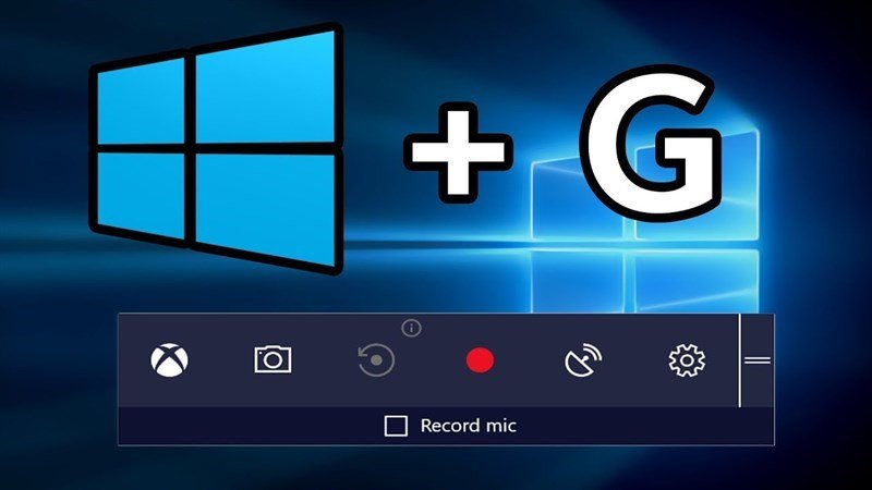 Biểu tượng máy ảnh trong Xbox Game Bar dùng để chụp ảnh màn hình hoặc quay video