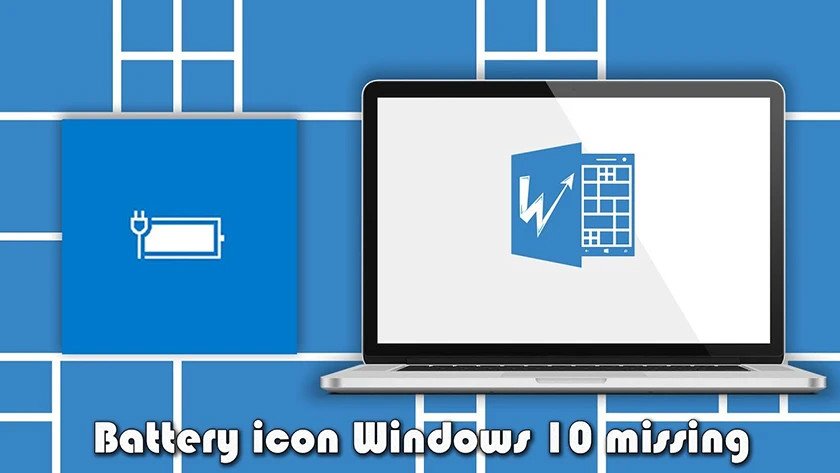 Biểu tượng pin ảo trên laptop gây khó chịu cho người dùng
