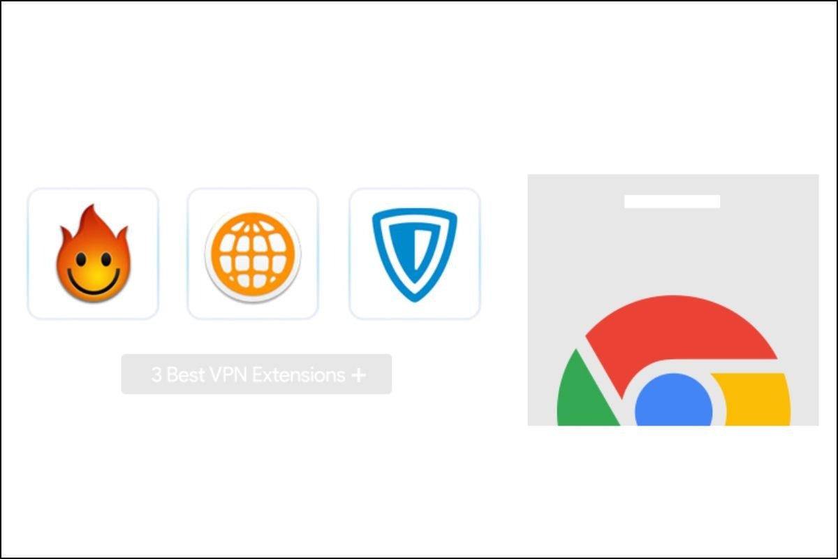 Biểu tượng tiện ích mở rộng VPN trên thanh công cụ trình duyệt, minh họa một phương pháp nhanh chóng để chuyển VPN trên laptop, chỉ áp dụng cho trình duyệt.