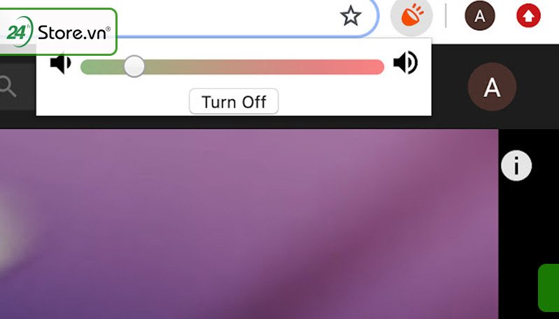 Biểu tượng tiện ích Volume Booster trên trình duyệt Chrome để tăng âm lượng