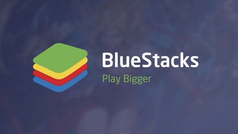 Biểu tượng ứng dụng BlueStacks trên màn hình desktop, đại diện cho giả lập Android cho PC