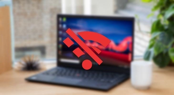 Biểu tượng Wifi không hiển thị trên laptop