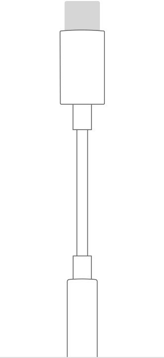 Bộ chuyển đổi USB-C sang giắc 3.5mm cho tai nghe iPhone