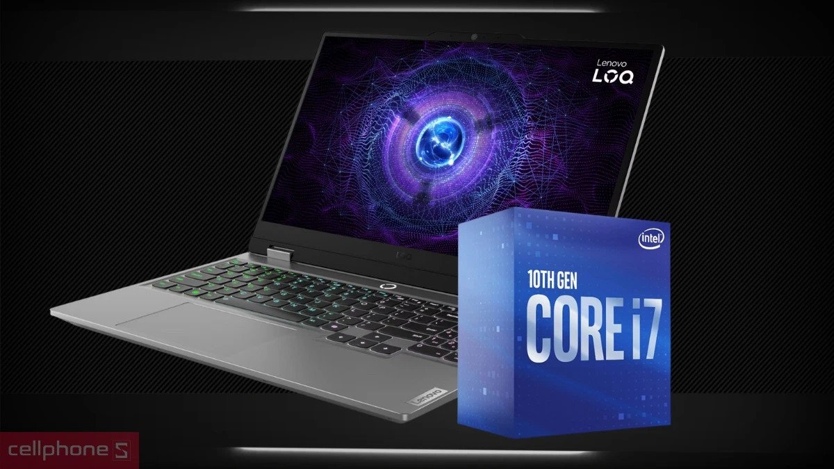 Bộ nhớ RAM và ổ cứng của laptop Lenovo LOQ 15IRX9 83DV01ALVN