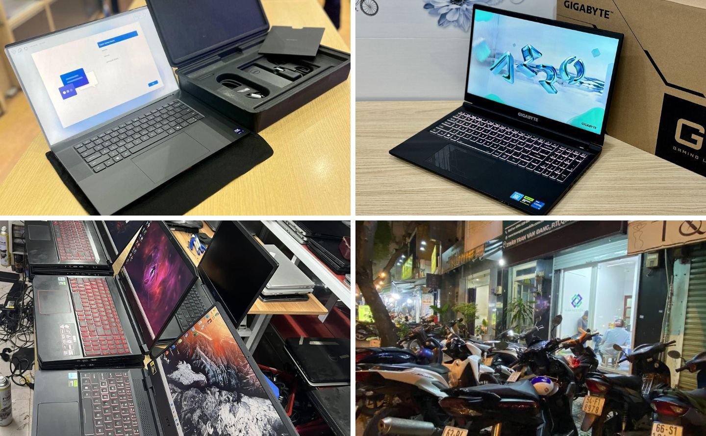 Bộ sưu tập laptop cũ đa dạng, sẵn sàng cho dịch vụ thu mua laptop cũ HCM