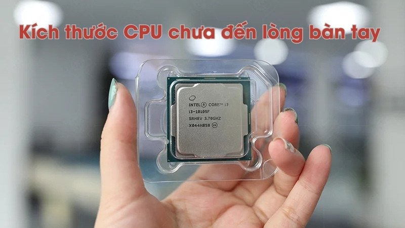 Bộ vi xử lý (CPU) Intel, một thành phần cốt lõi của phần cứng laptop, chịu trách nhiệm xử lý mọi tác vụ.