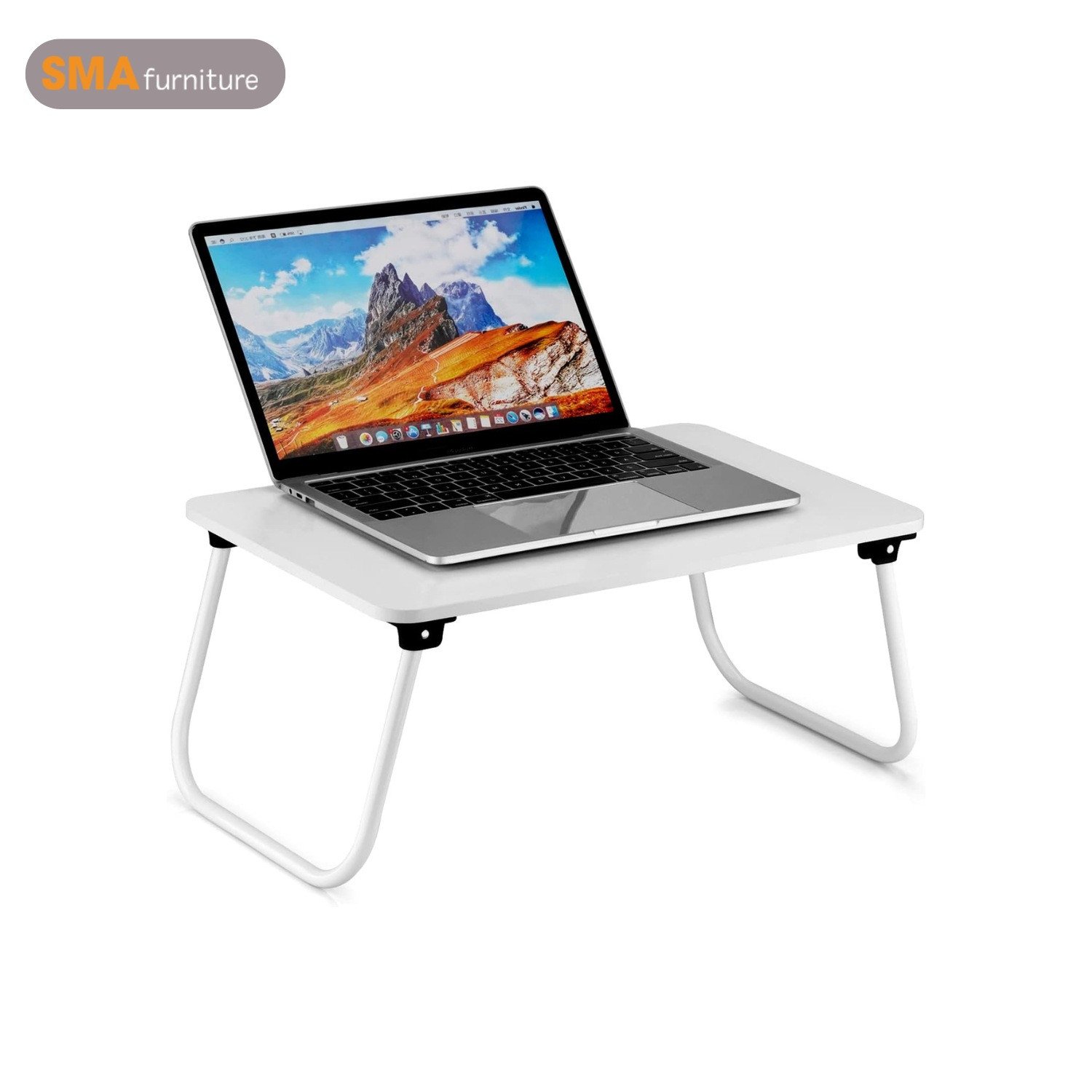 Bo viền bàn kê laptop trên giường bằng cao su êm ái