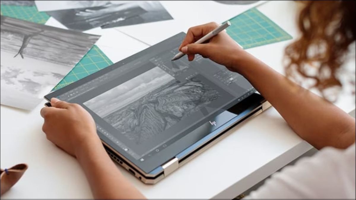 Bút cảm ứng cho laptop HP giúp bạn vẽ, chỉnh sửa ảnh, và thiết kế đồ họa với độ chính xác cao