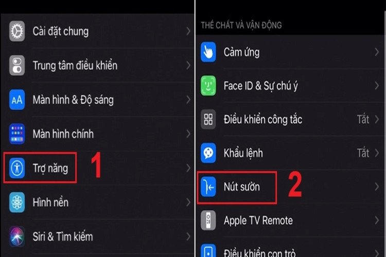 Các bước cài đặt để tắt khẩu lệnh tai nghe Bluetooth trên iPhone có nút sườn.