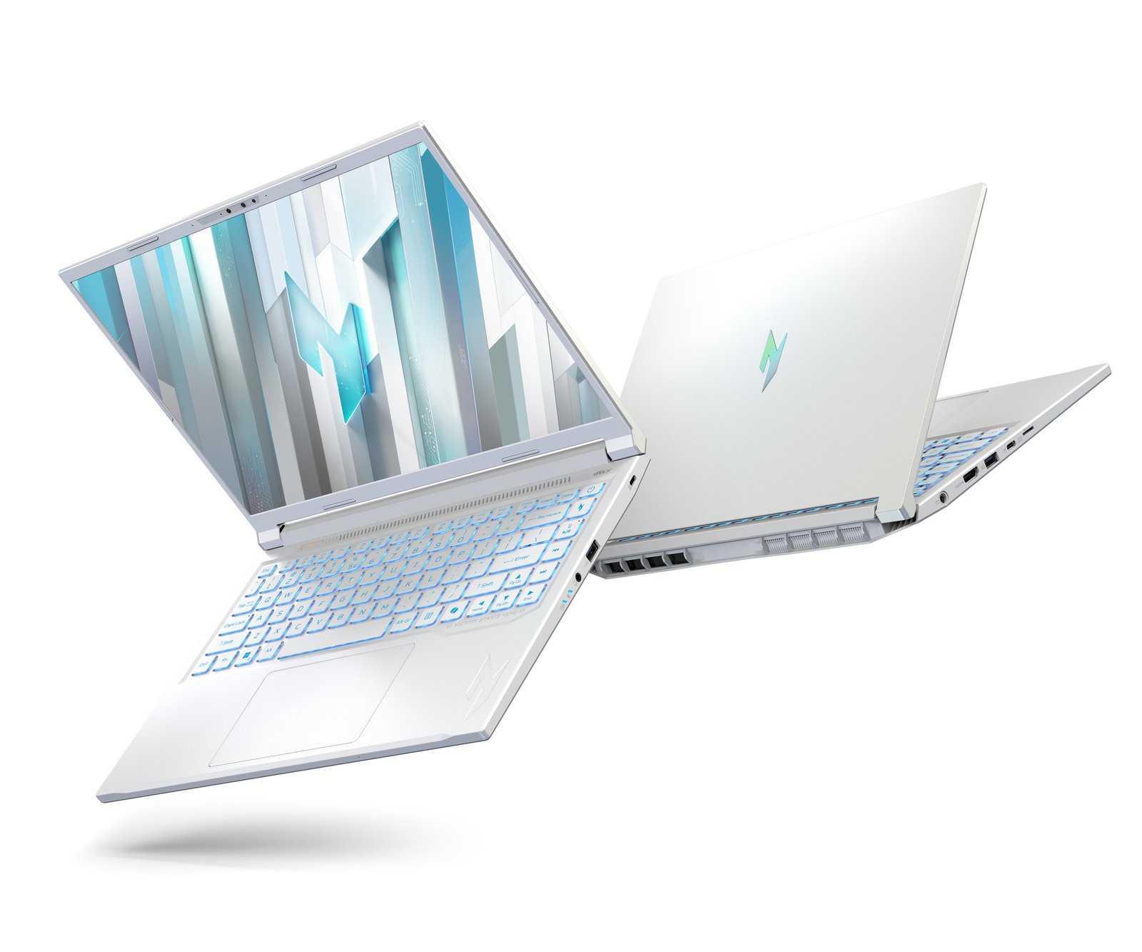 Các cổng kết nối của laptop gaming Acer Nitro V 14 AI.