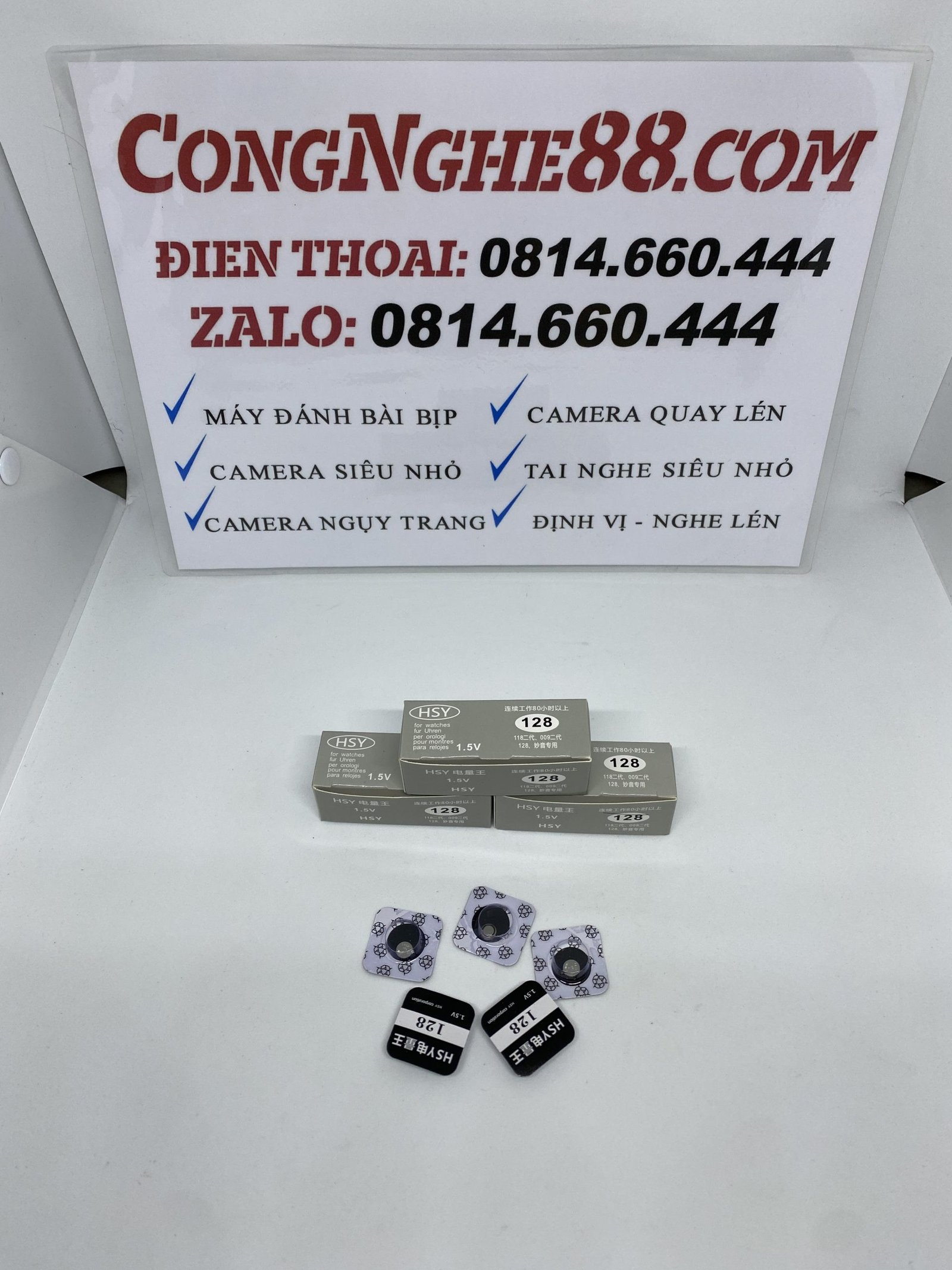 Các loại pin chuyên dụng cho tai nghe siêu nhỏ, bao gồm pin 337 và pin 128, quyết định thời lượng sử dụng của tai nghe không dây cực nhỏ.