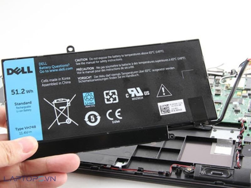 Các loại pin laptop phổ biến