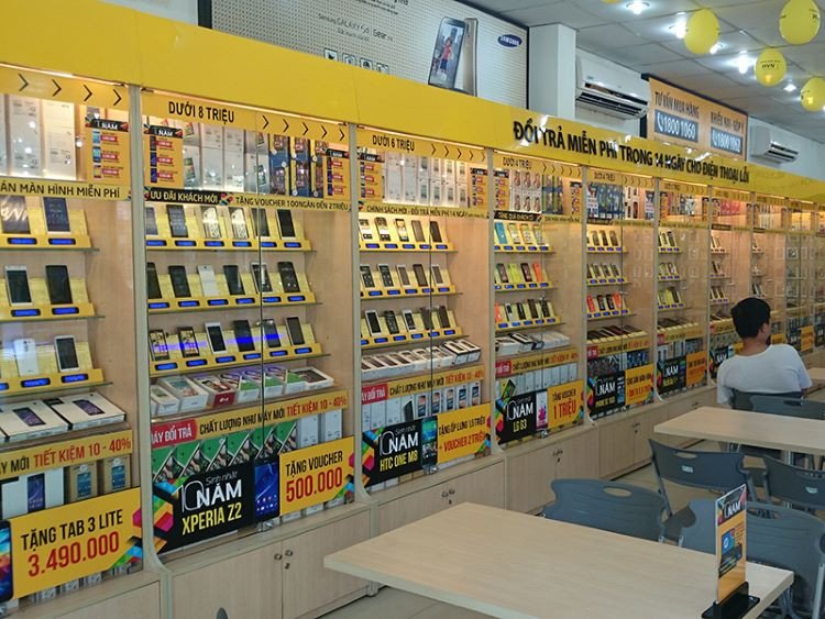 Các mẫu laptop cũ đa dạng tại Thế Giới Di Động Bắc Ninh