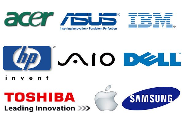 Các mẫu laptop hiện đại từ nhiều thương hiệu khác nhau thể hiện sự đa dạng của khái niệm máy tính xách tay