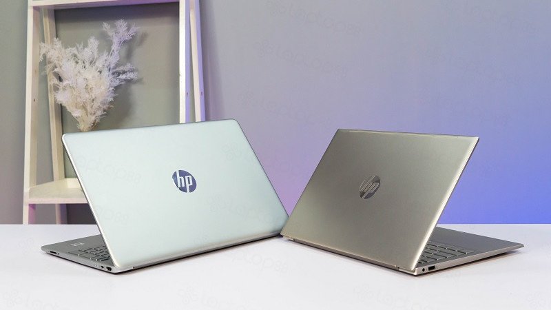 Các mẫu laptop HP từ Pavilion đến EliteBook, thể hiện sự đa dạng sản phẩm và phong cách của laptop HP