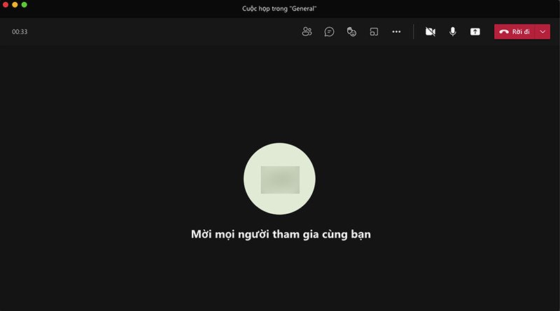 Các tính năng chính trong cuộc họp Microsoft Teams